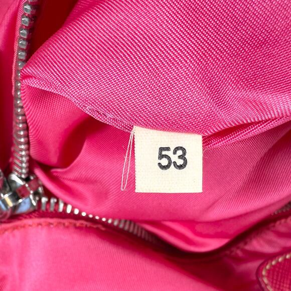 Prada Nylon Saffiano Logo Tote Bag - Picture 13 of 16